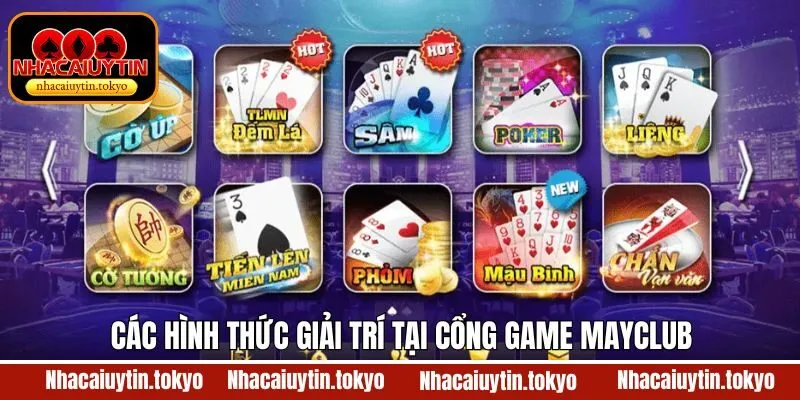 Những hình thức giải trí phổ biến có ở thương hiệu