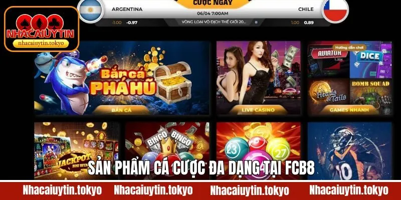 Sảnh game đình đám trên trang web uy tín