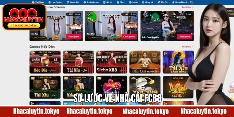 Thông tin sơ lược về trang web FCB8