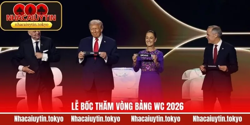 Cập Nhật Tin Tức Lễ Bốc Thăm Vòng Bảng WC 2026 Mới Nhất