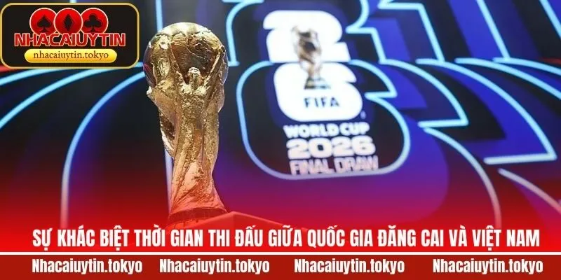 So sánh khung giờ thi đấu World Cup 2026